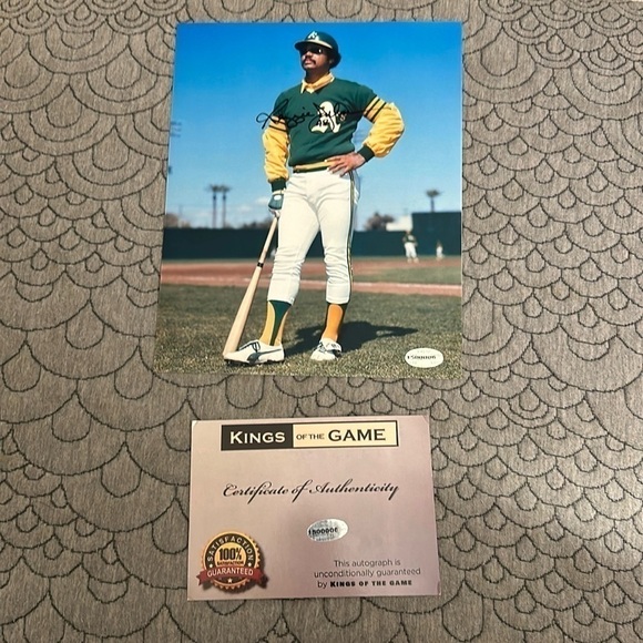 Reggie Jackson Baltimore orioles signed 8 x 10 photo - Picture 1 of 1